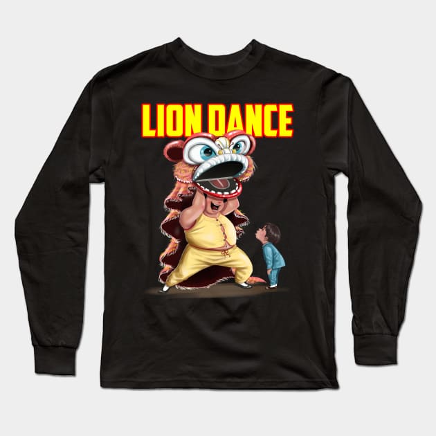 Lion Dance Long Sleeve T-Shirt by YonoStore